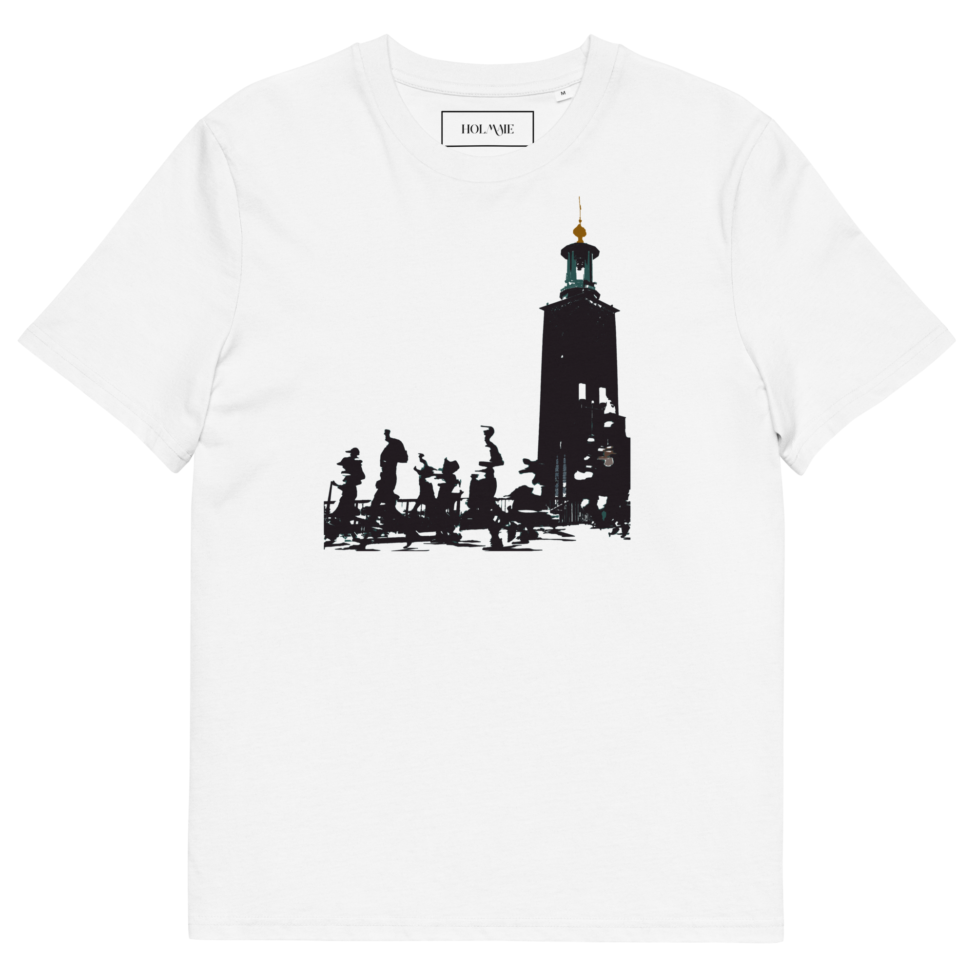 Town hall cotton t-shirt