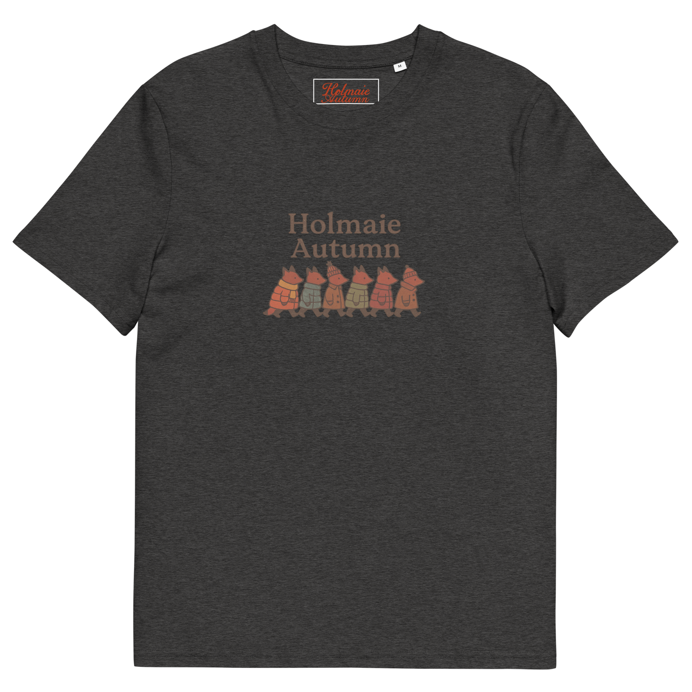 Foxes Walk cotton t-shirt