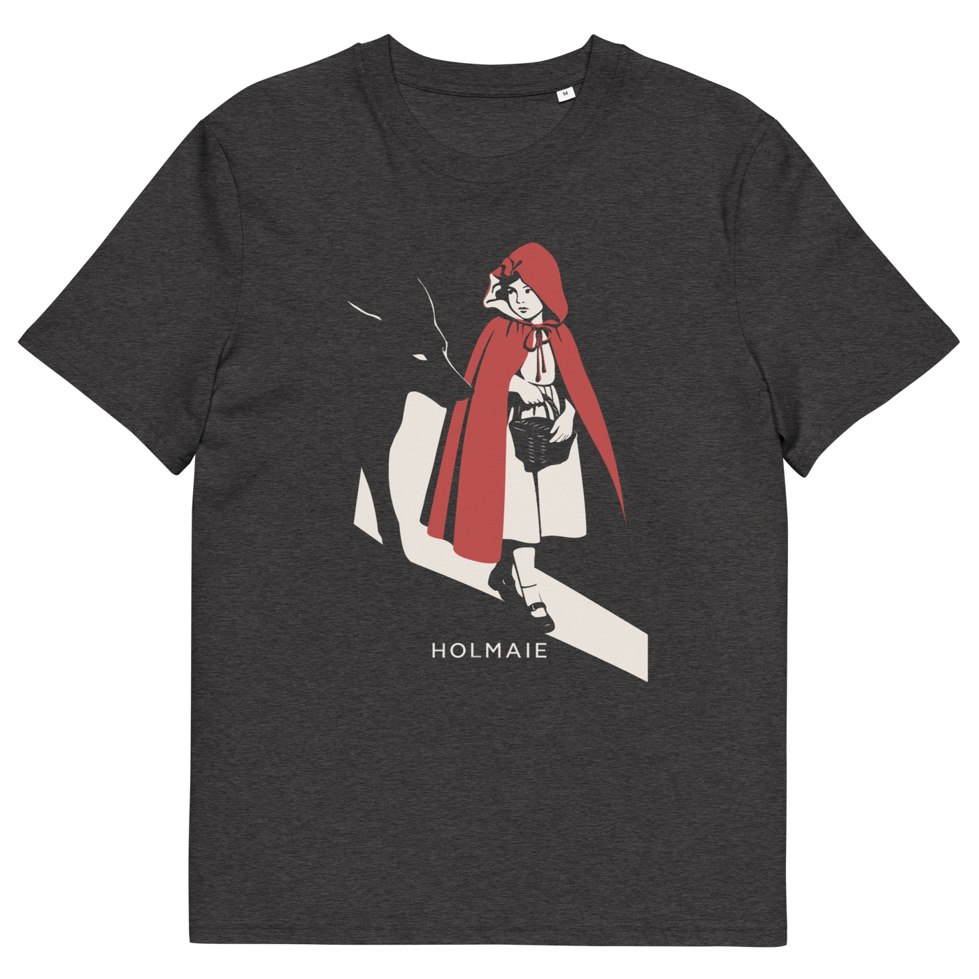 Red Hood and the wolf ECO cotton t-shirt