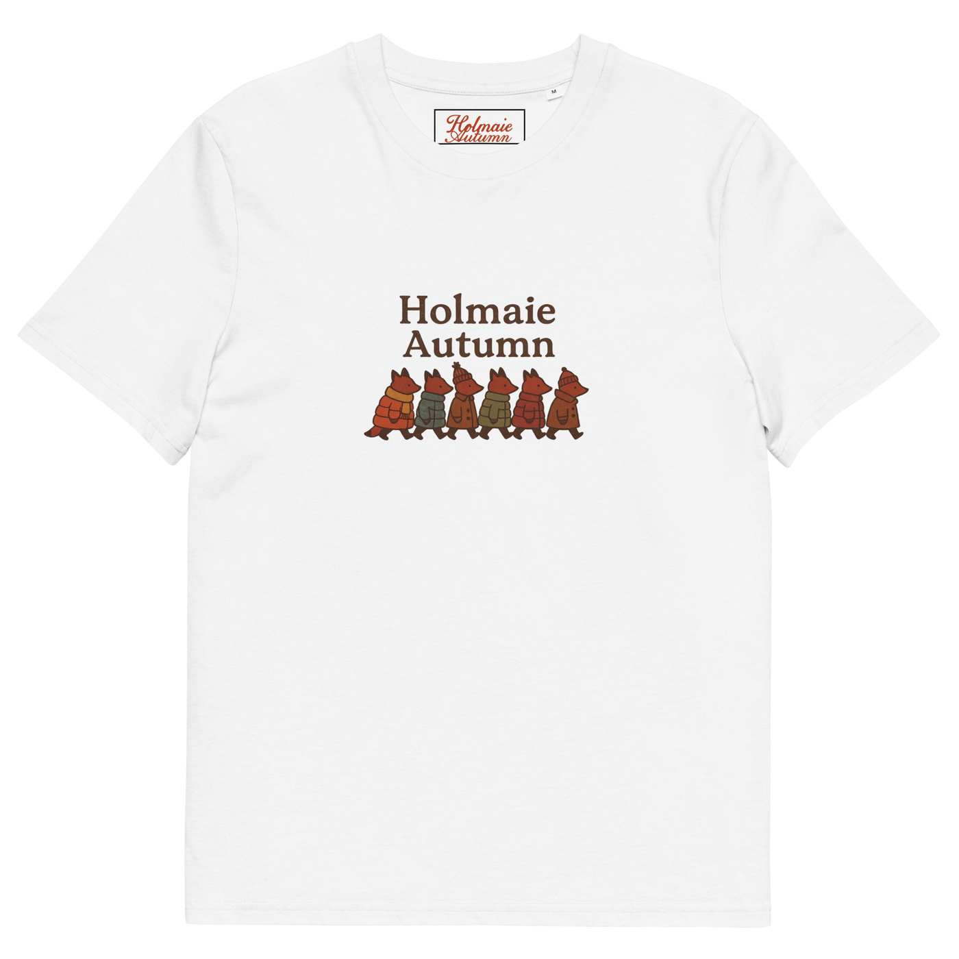 Foxes Walk cotton t-shirt