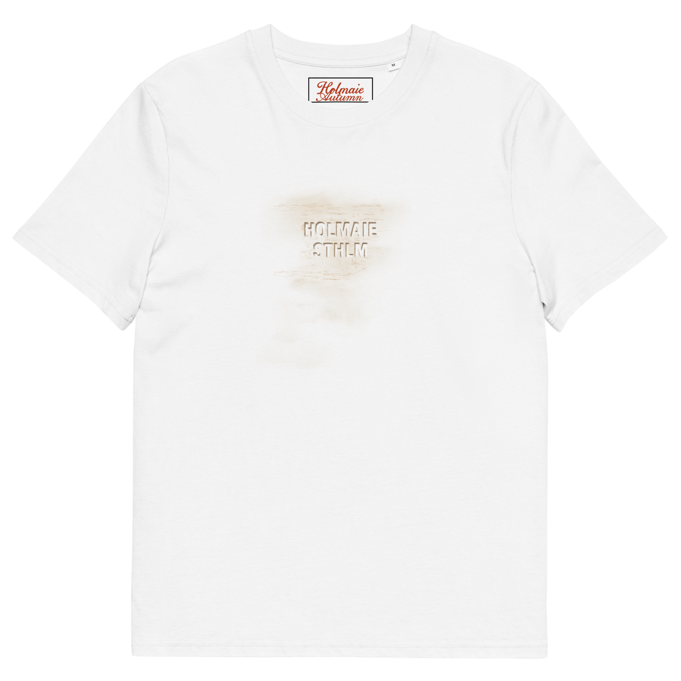 DIRTY PRINT cotton t-shirt