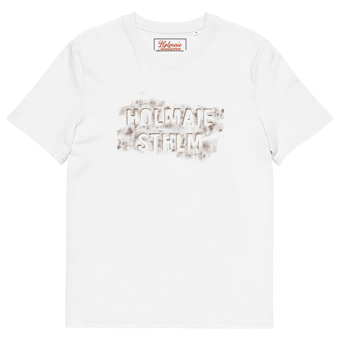 DIRTY PRINT cotton t-shirt